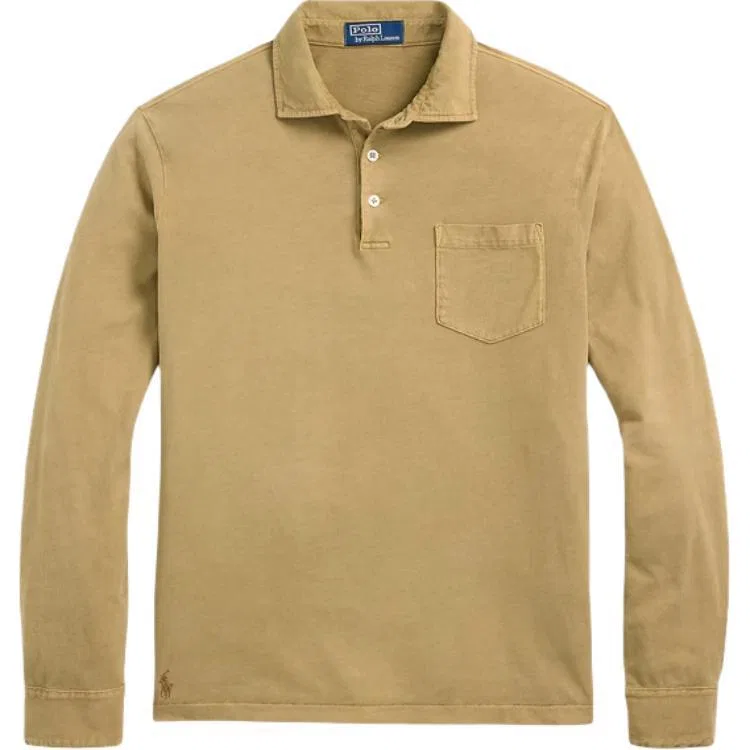 Мужское поло Desert Khaki Polo Ralph Lauren