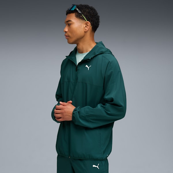 

Мужская куртка на молнии Train All Day Tech Puma, зеленый