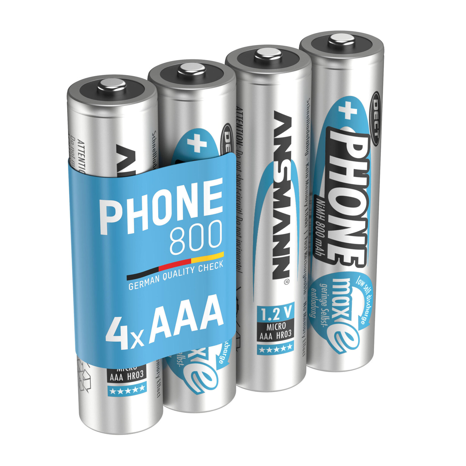 

Аккумулятор Ansmann 800mAh, серебрянный