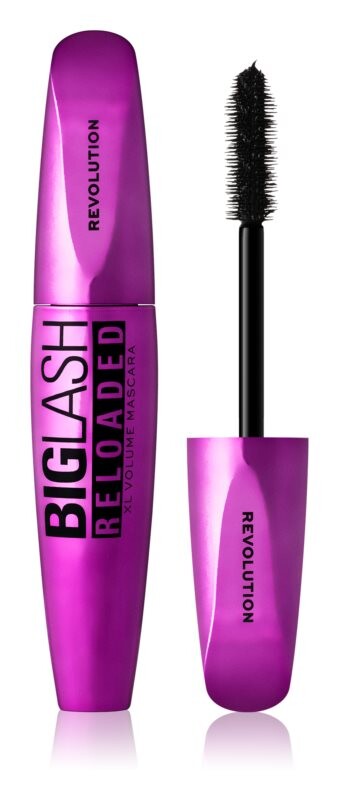 

Тушь для ресниц с дополнительным объемом Makeup Revolution Big Lash Reloaded, оттенок Black 8 мл