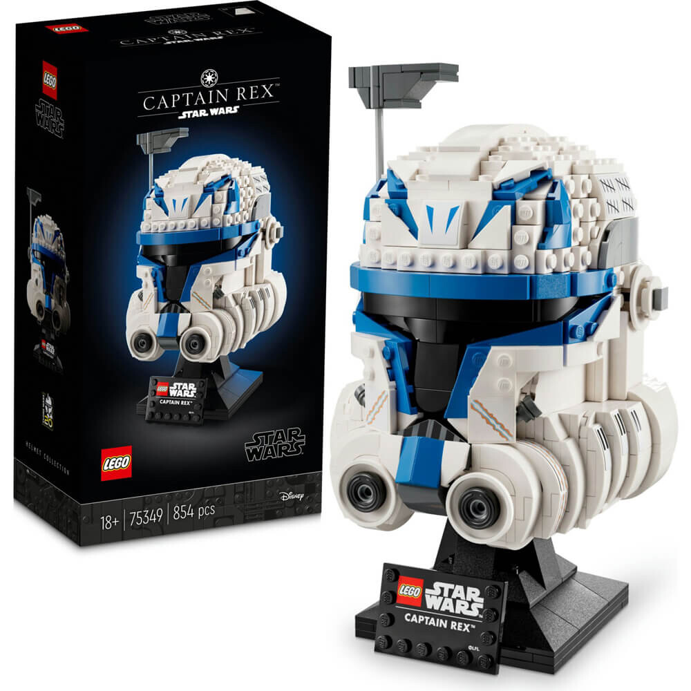 Конструктор Lego 75349 Star Wars Шлем капитана Рекса, 854 деталей — фото 2