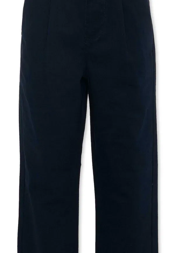 Брюки хлопковые Pantaloni Tru Trussardi Junior, синий — фото 3