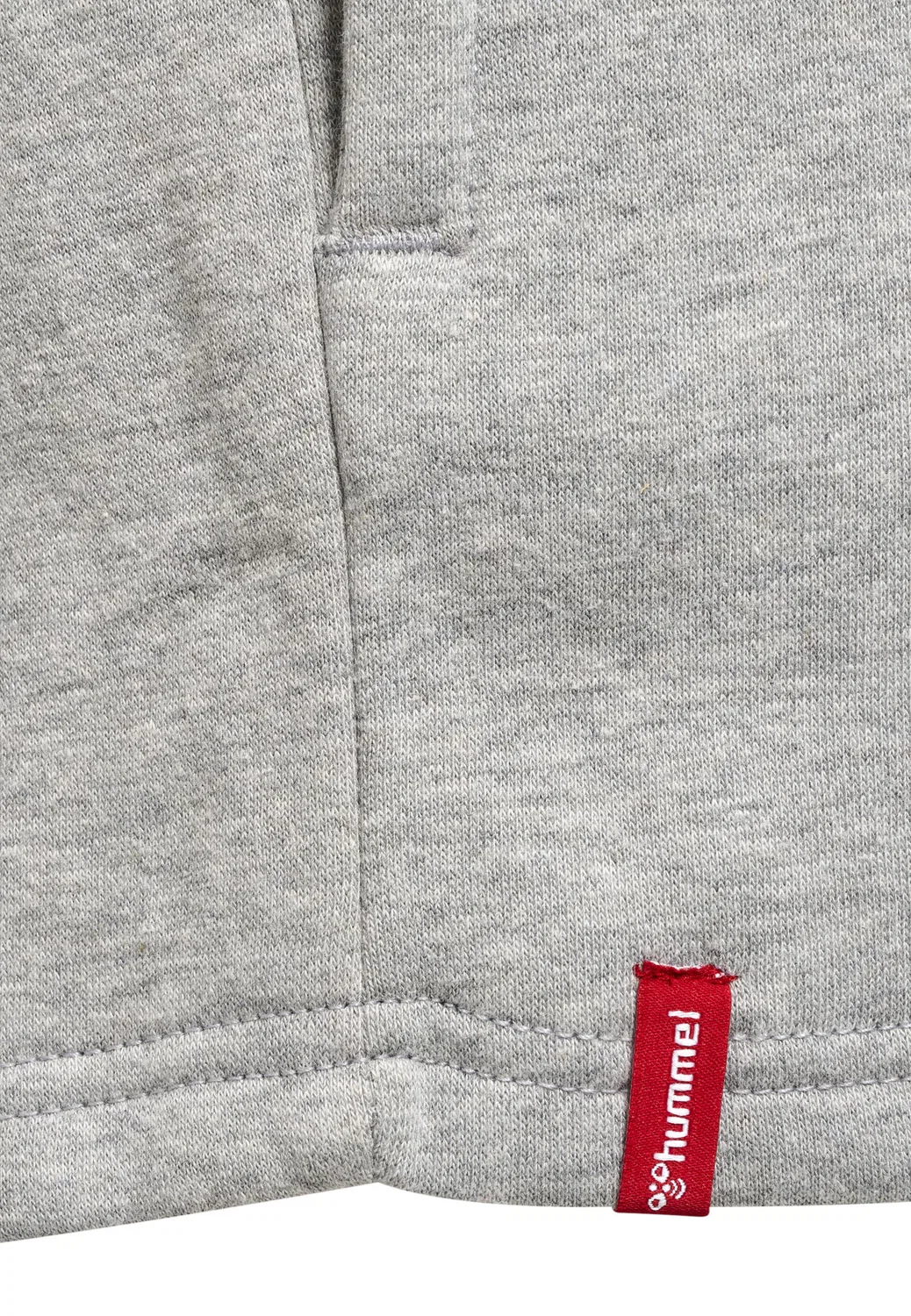 Детские шорты из футера с эластичным поясом Hmlred Hummel, Grau — фото 4