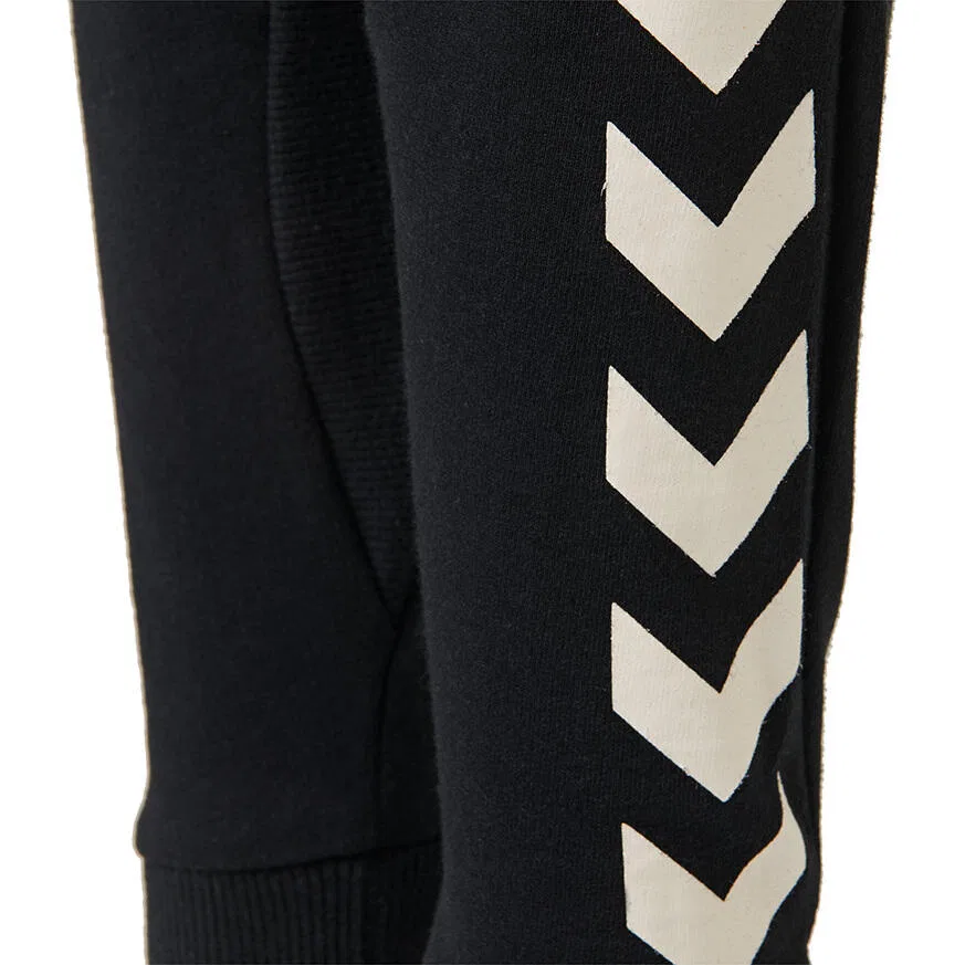 Детские штаны из футера с моделью Apple Pants, Hummel, Цвет: Schwarz — фото 4