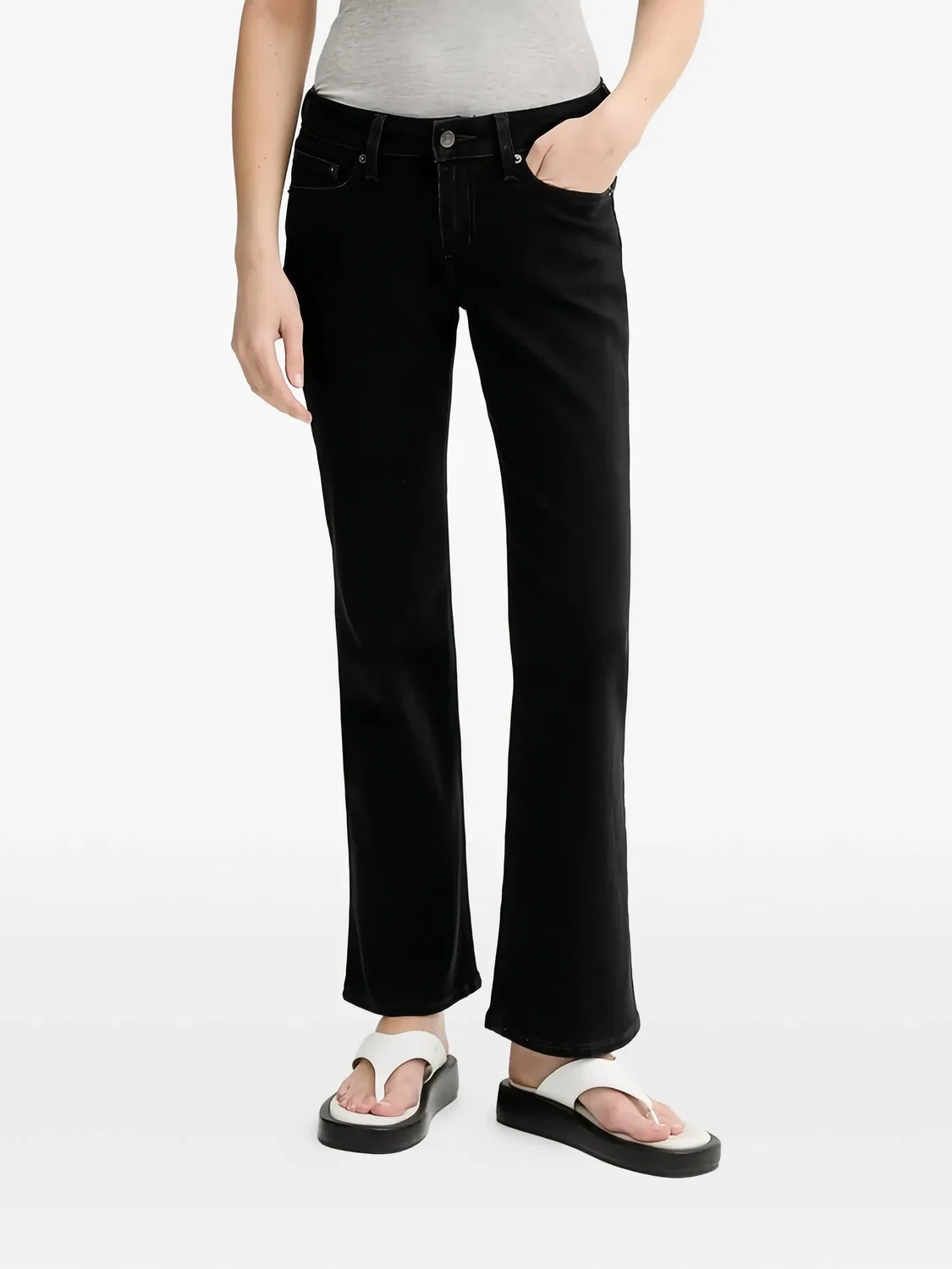 Джинсы Superlow черные Levi's, черный