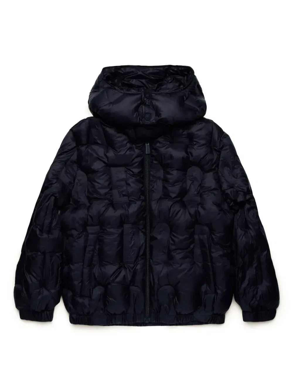 Стеганый пуховик Dsquared2 Kids, синий