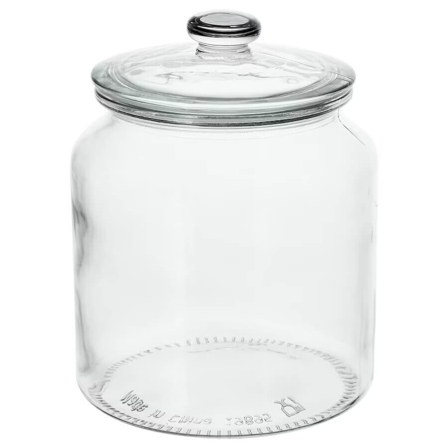 

Банка Ikea Glass With Lid 1.9 л