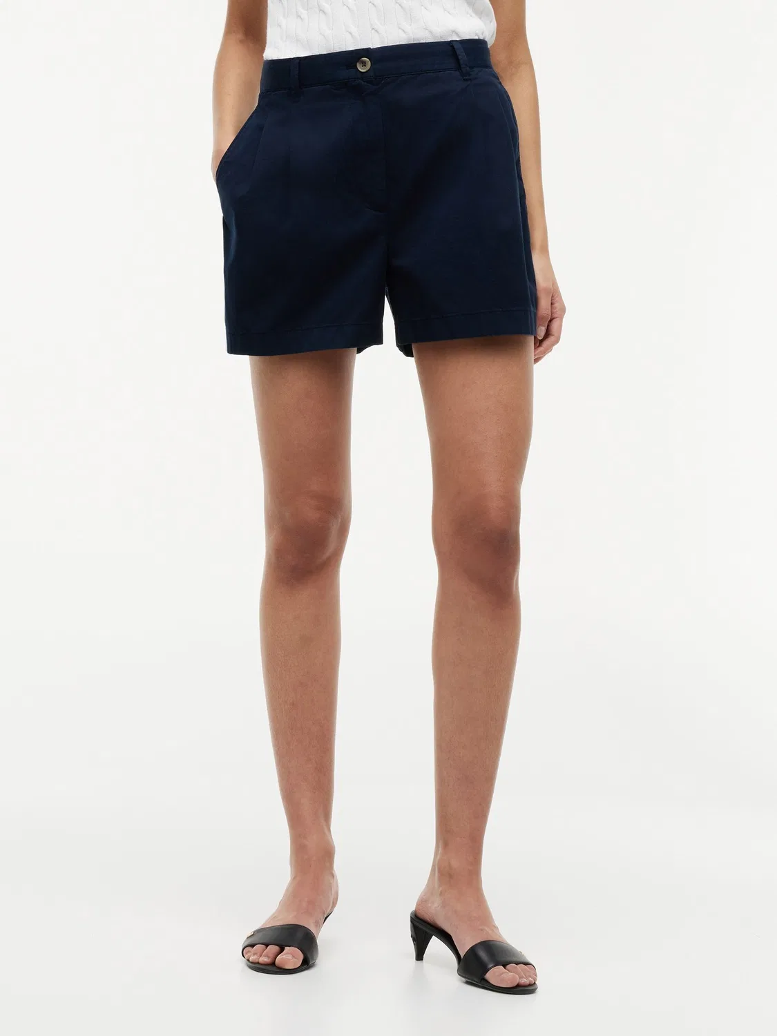 Шорты чинос, расклешенные Tommy Hilfiger, синий