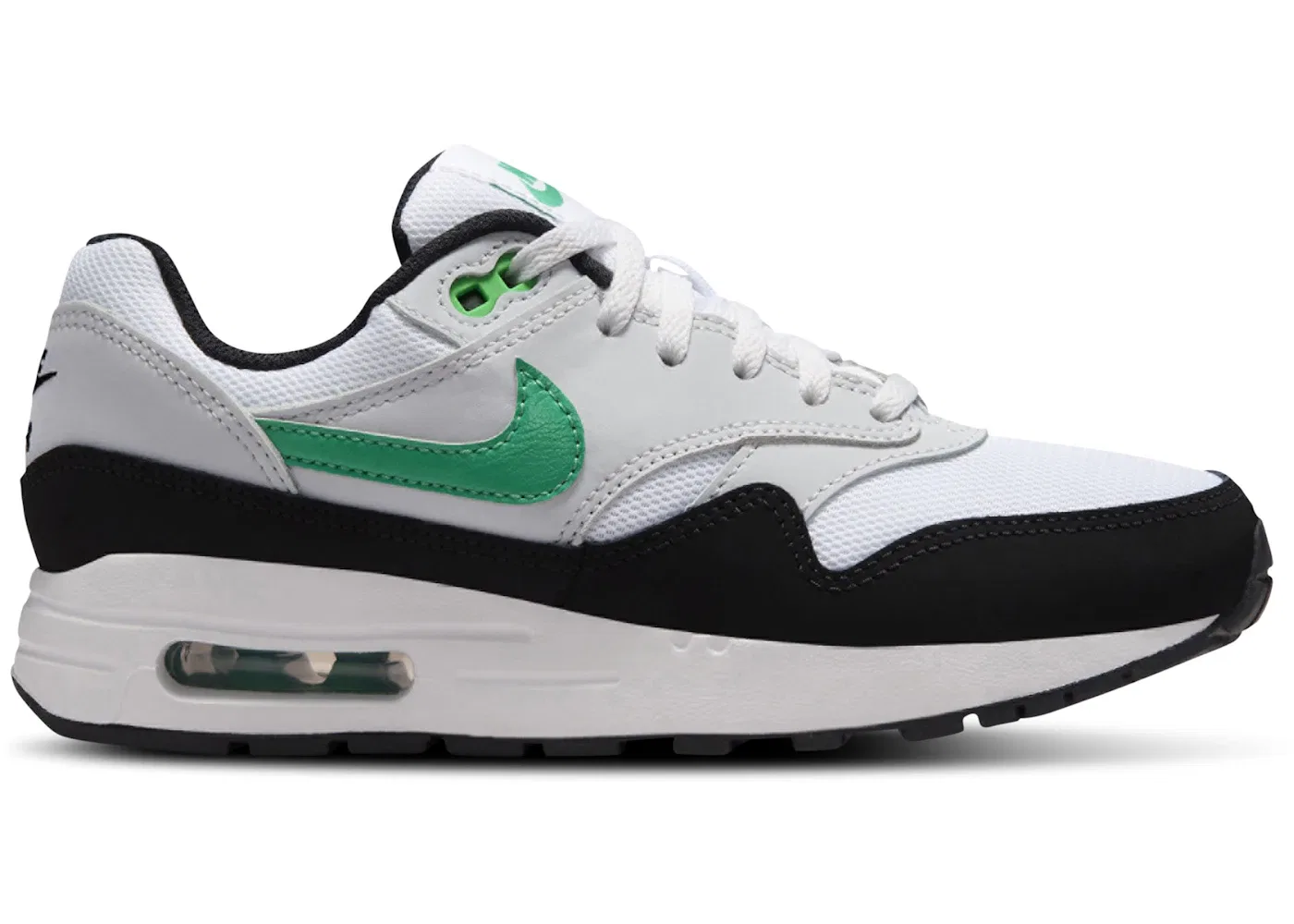 Детские кроссовки Lifestyle Nike Air Max 1, White/Pure Platinum/Black/Stadium Green