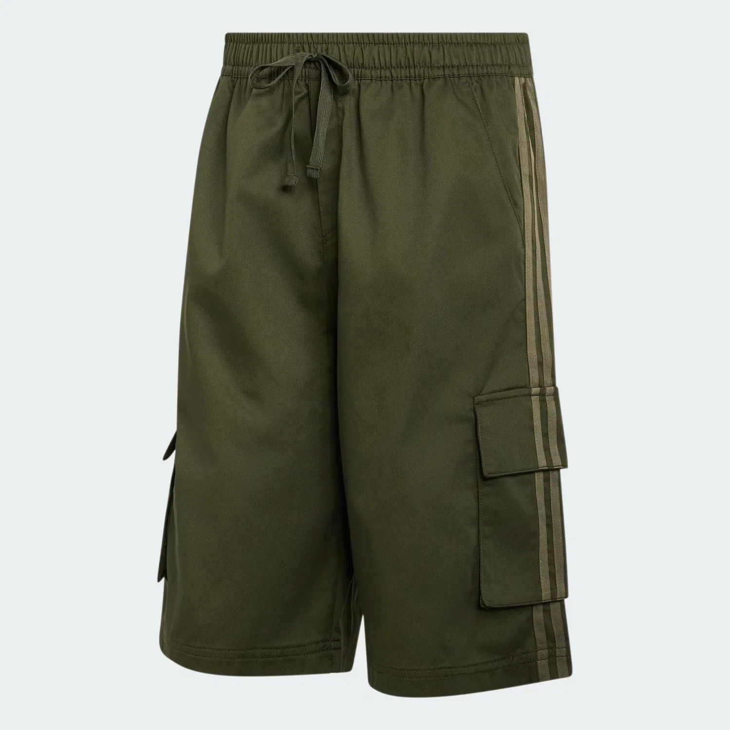 Мужские шорты карго свободного кроя Adicolor Cotton Twill Adidas Originals, Night Cargo — фото 4