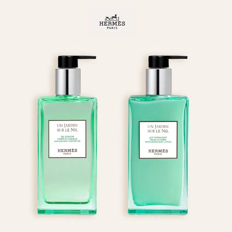 Набор для ухода за телом с шампунем и гелем для душа Mr. Garden 200 мл+200 мл, HERMES — фото 4