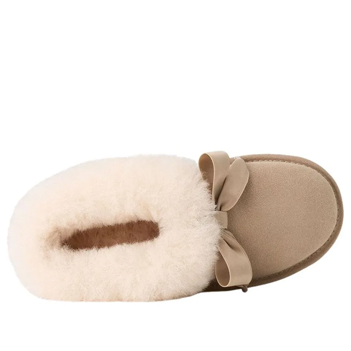 Детские шлепанцы с замшевым верхом Bailey Slipper 'Sand' UGG, Sand — фото 4