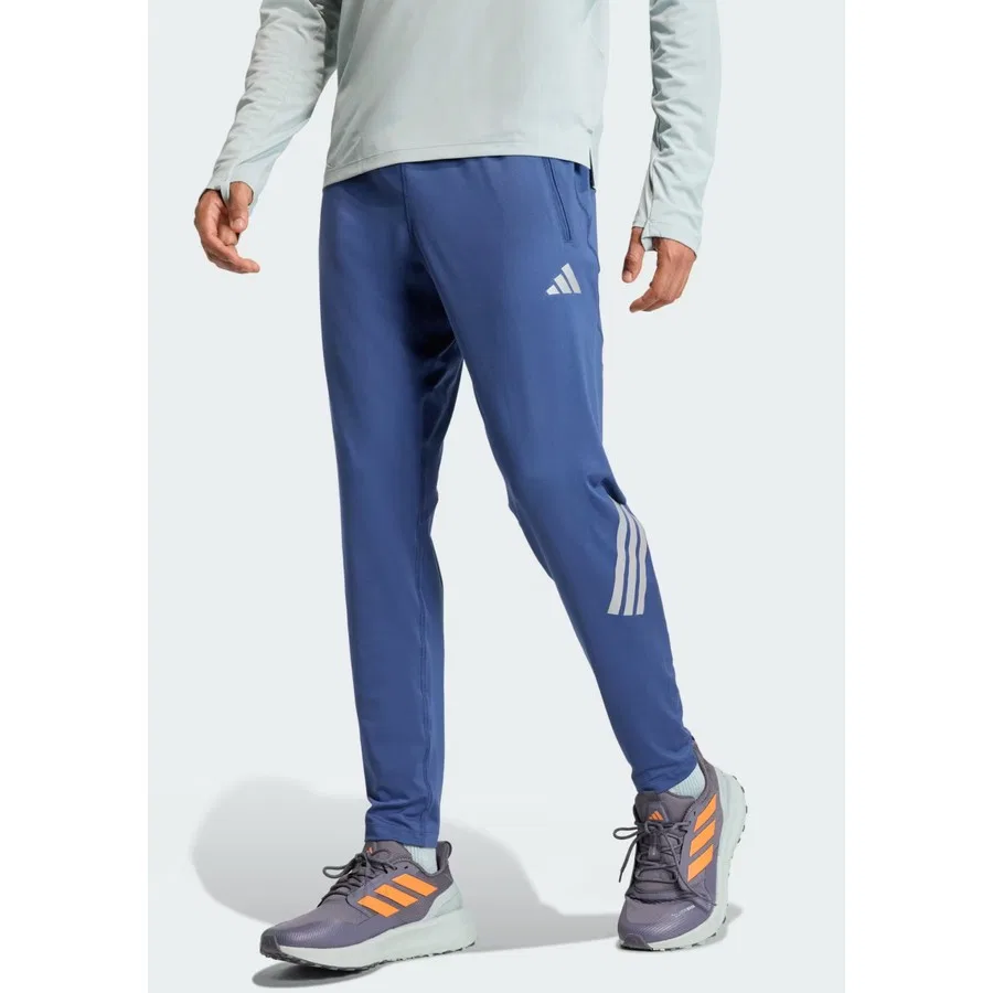 Тренировочные брюки adidas ADI365 Iconic, с утягивающим шнурком, Tech Indigo