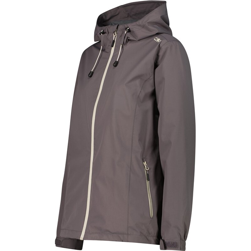 

Куртка-Дождевик женская с фиксированным капюшоном Cmp, цвет terra