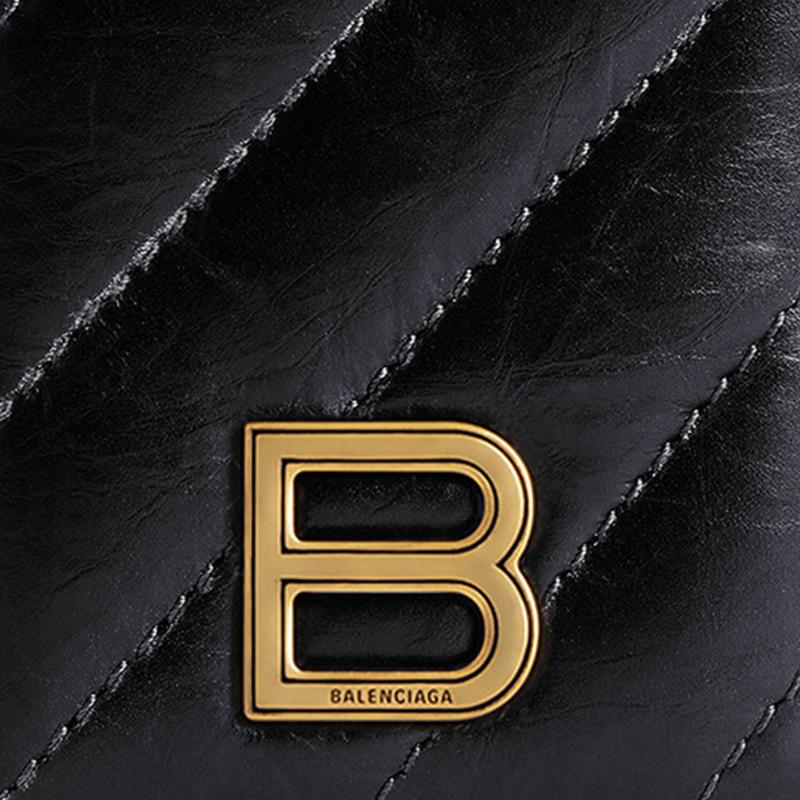 

CRUSH Кожаный Кардхолдер Женский Чёрный Balenciaga