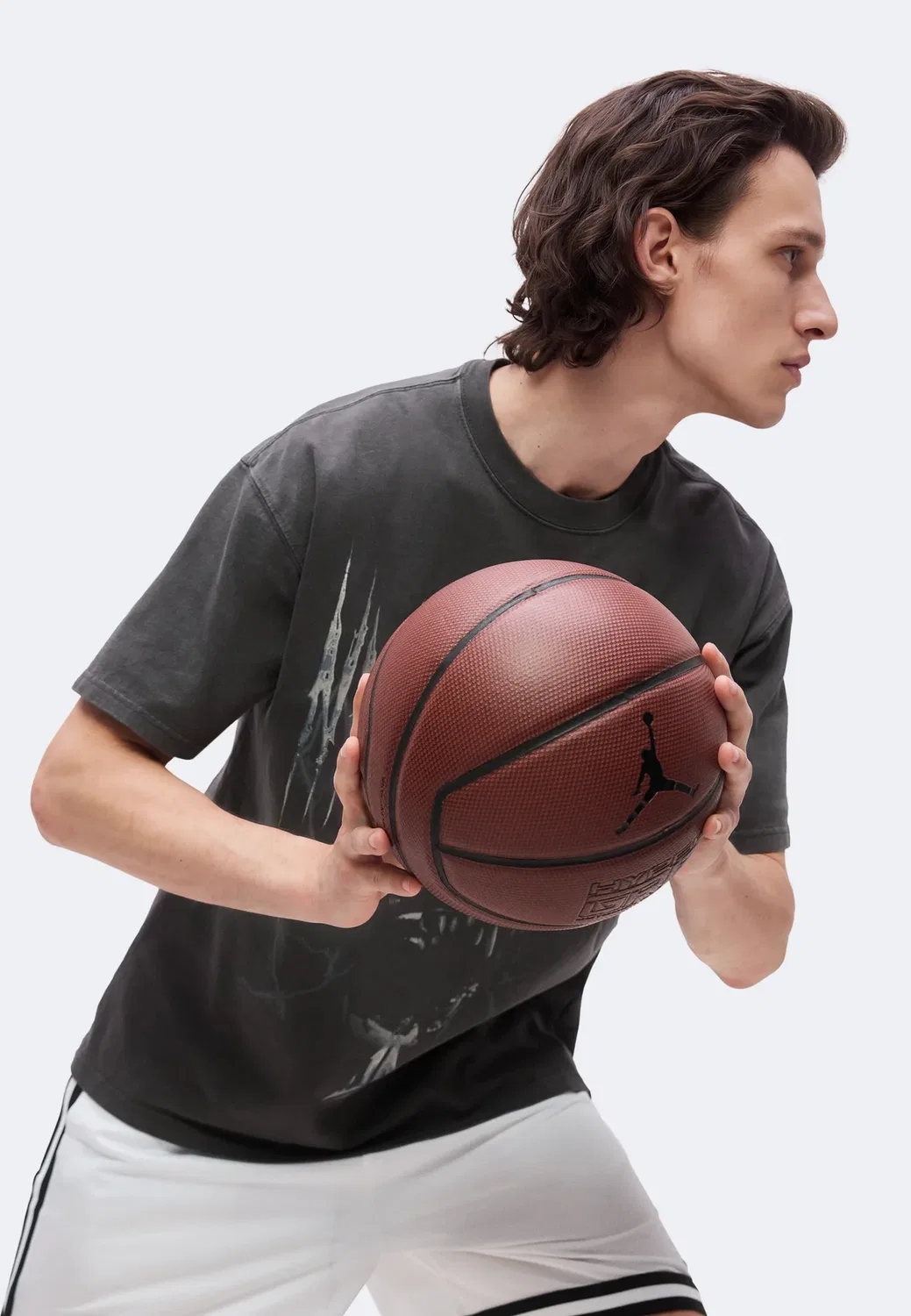 Футболка «Кошмар» - футболка с принтом Nike Performance, Black — фото 4