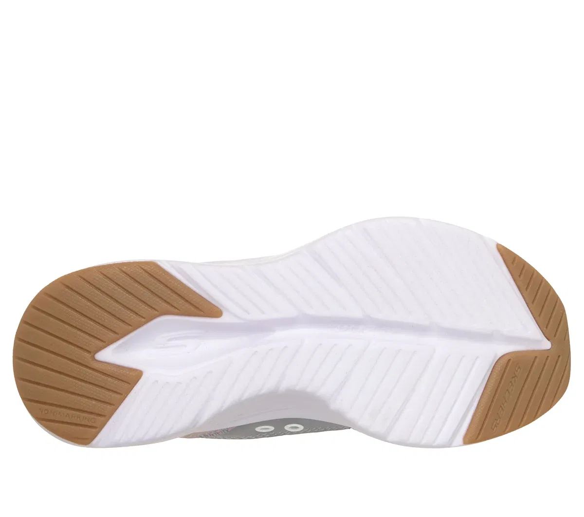 Детские слипоны Contour Foam - Cozy Fit Skechers, белый/лавандовый — фото 3