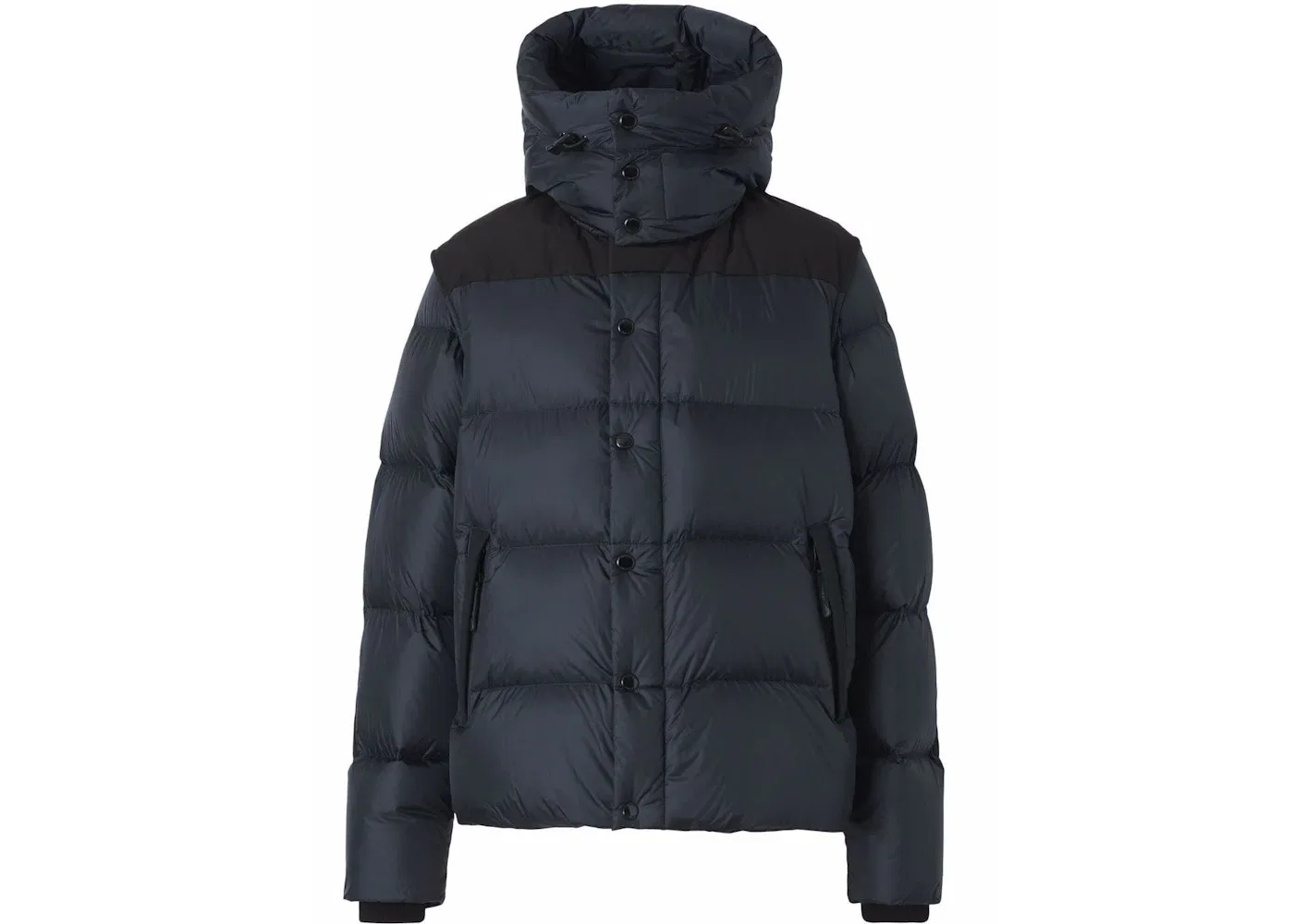 Мужская куртка-пуховик трансформер Burberry, Black
