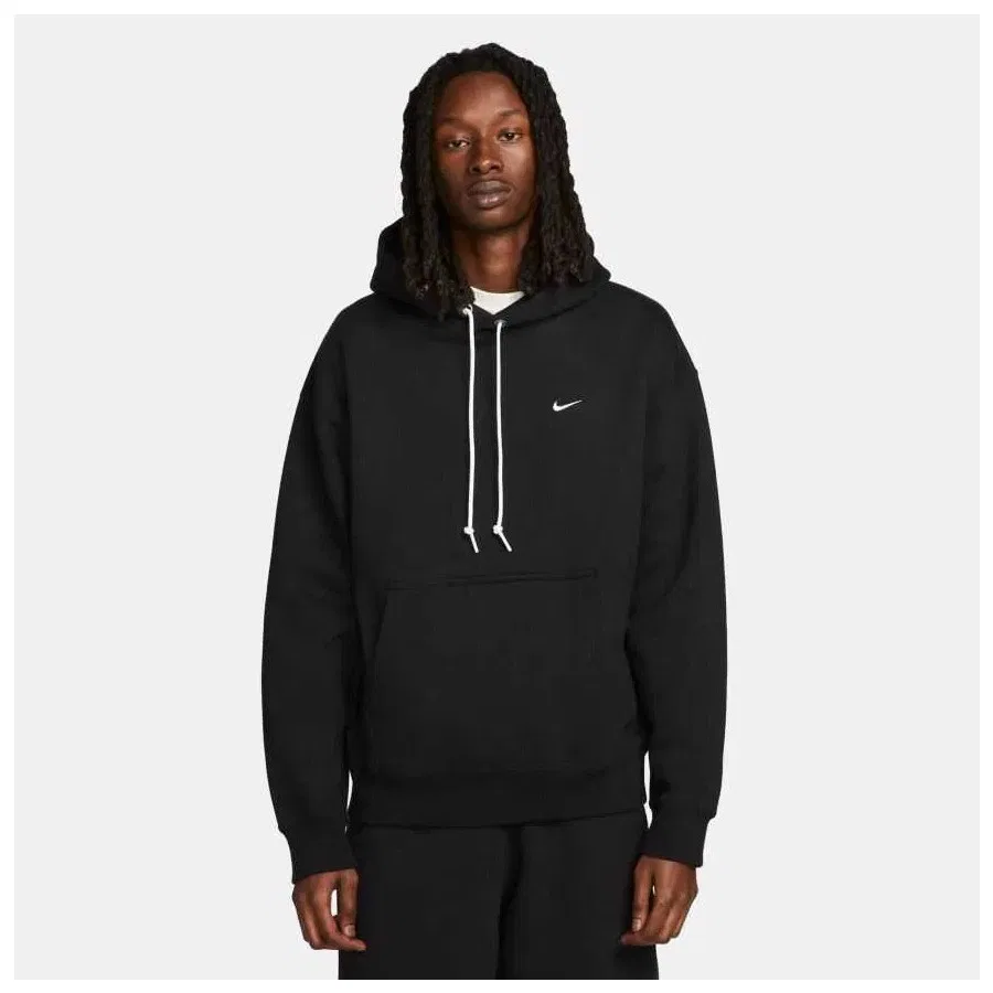 Мужской свитшот с капюшоном Solo Swoosh Nike, Черный — фото 3