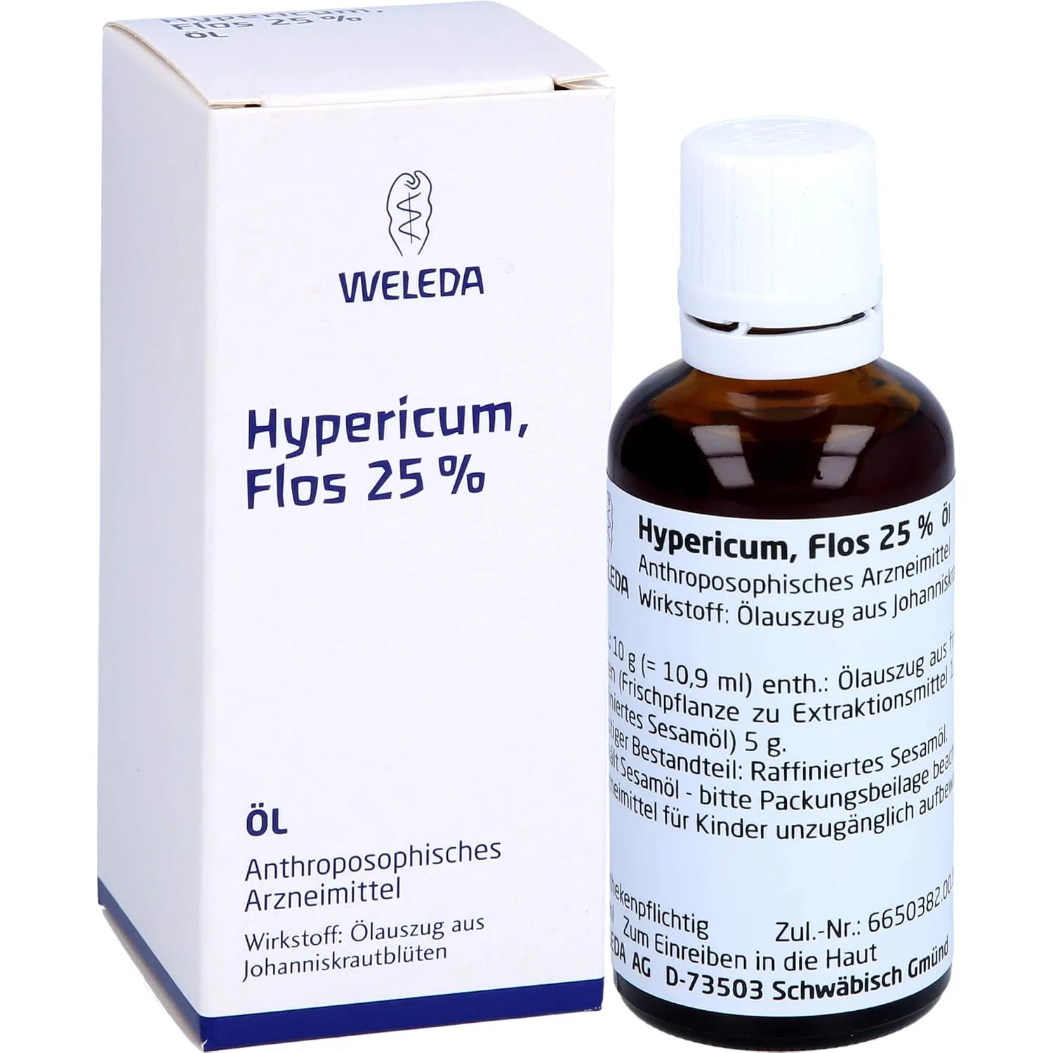 Масло Hypericum Flos 25% 50 мл, WELEDA — фото 3