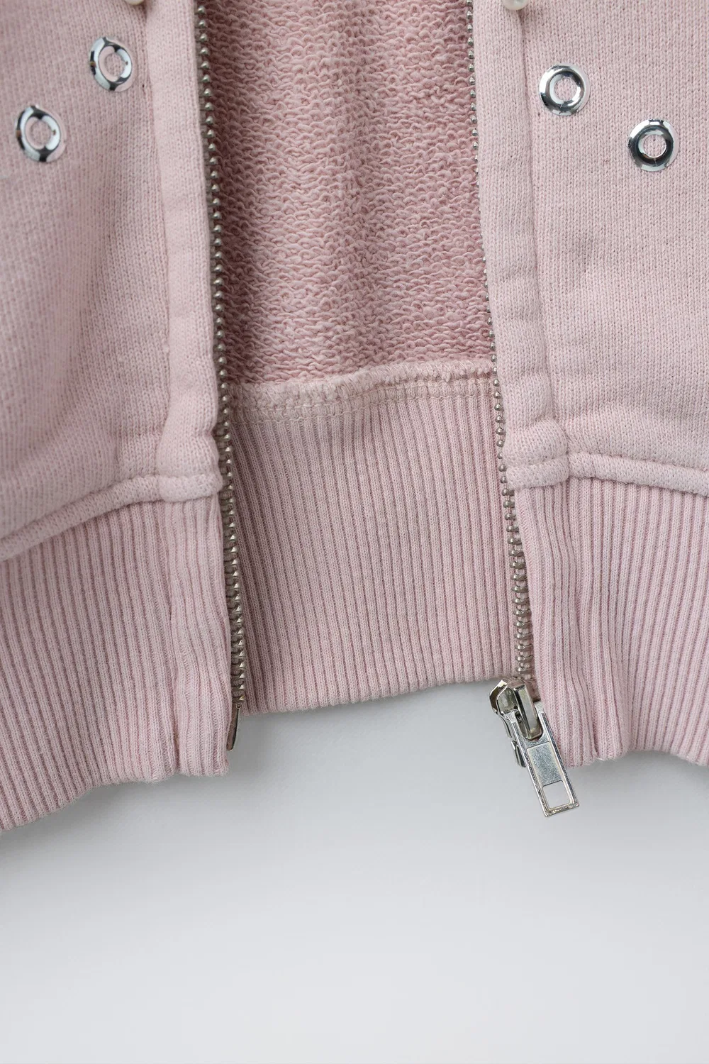 Толстовка на молнии со звездами ZARA, Pink — фото 4