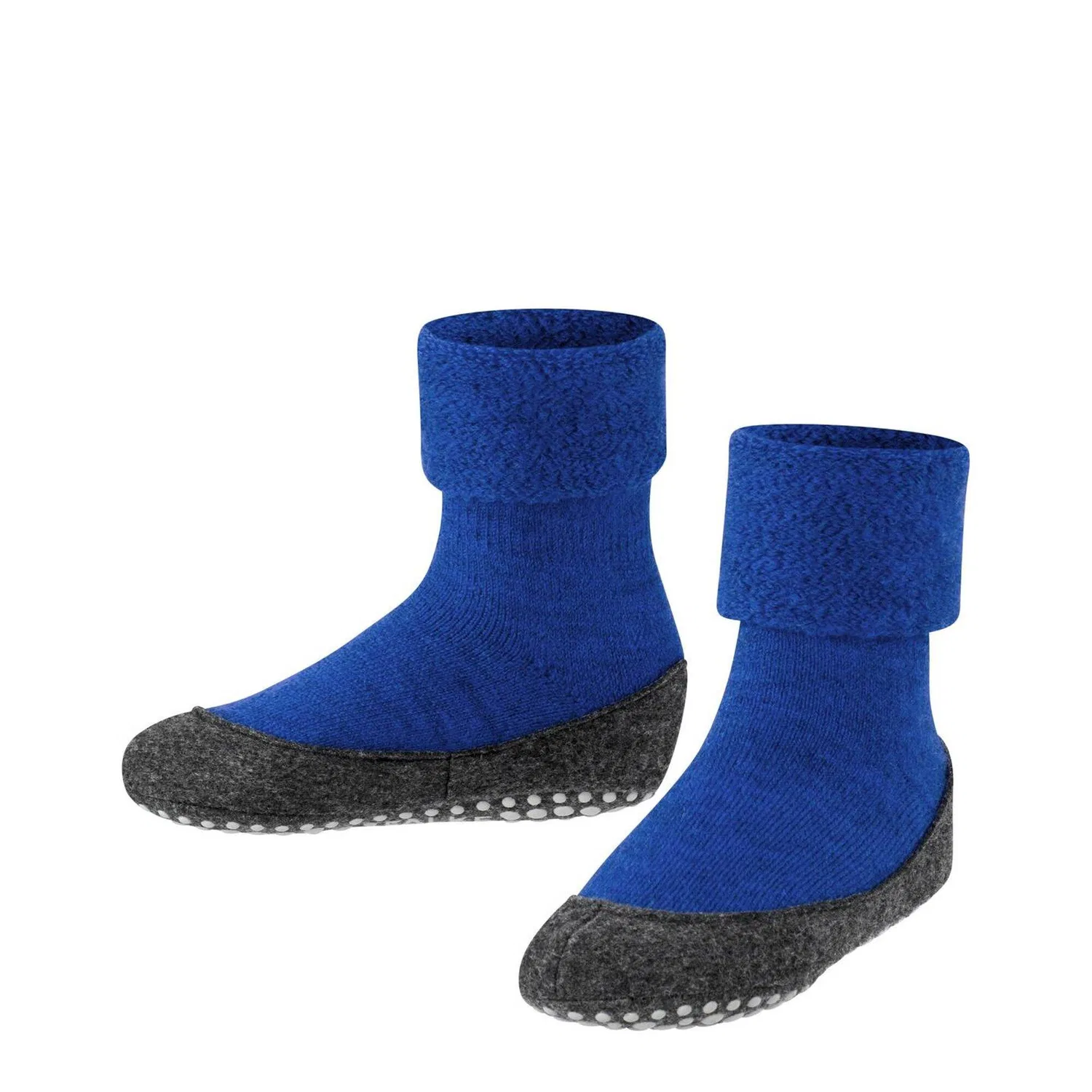 Детские шерстяные тапочки Cosyshoe SO CP Falke, Blau / Rot