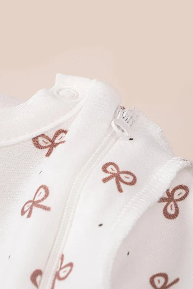 Детский комбинезон для новорожденных с принтом Vauva, Bowknot — фото 4