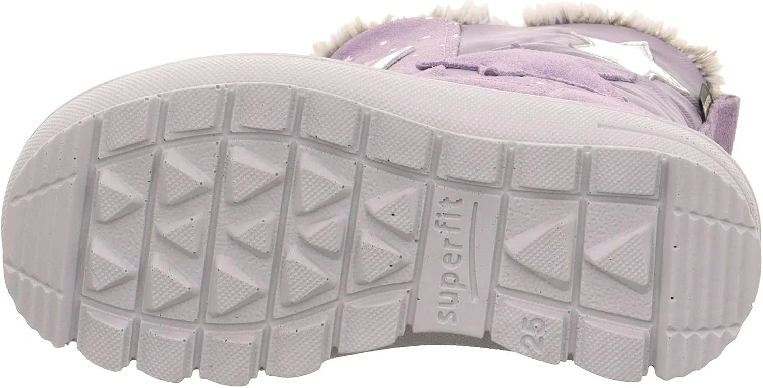 Детские зимние сапоги для девочек Snow Boot Superfit, Lilac Silver — фото 4