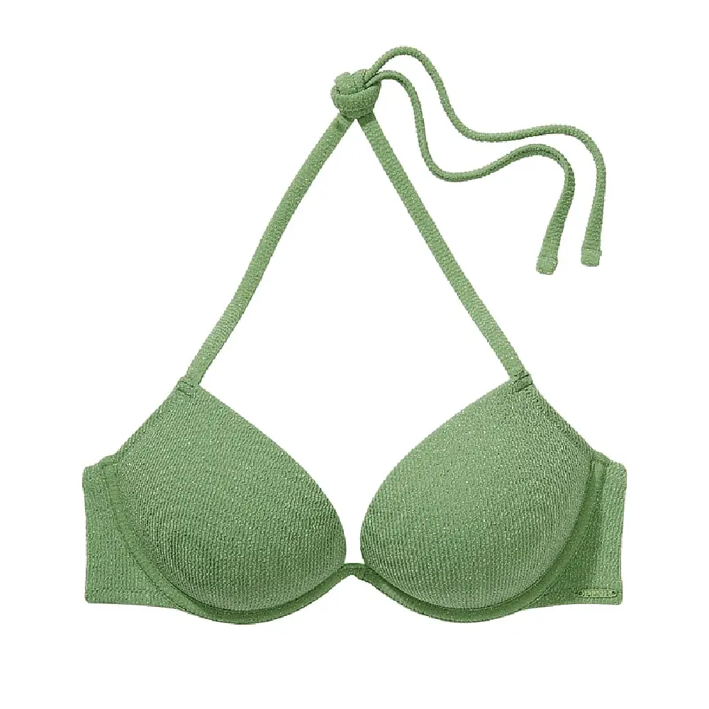 

Лиф бикини Victoria's Secret Pink Super Push-up, зеленый