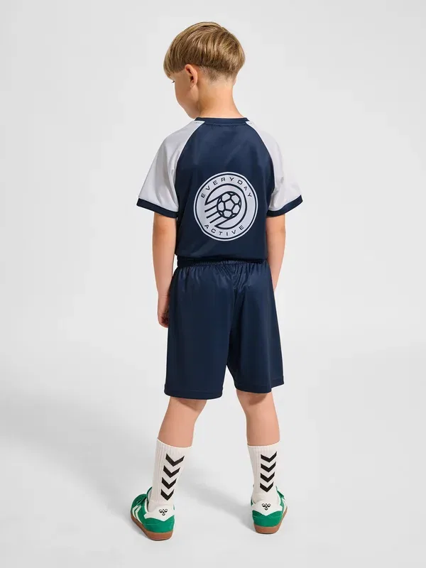 Комплект Shimmer унисекс - спортивная футболка Hummel, белый/синий — фото 2