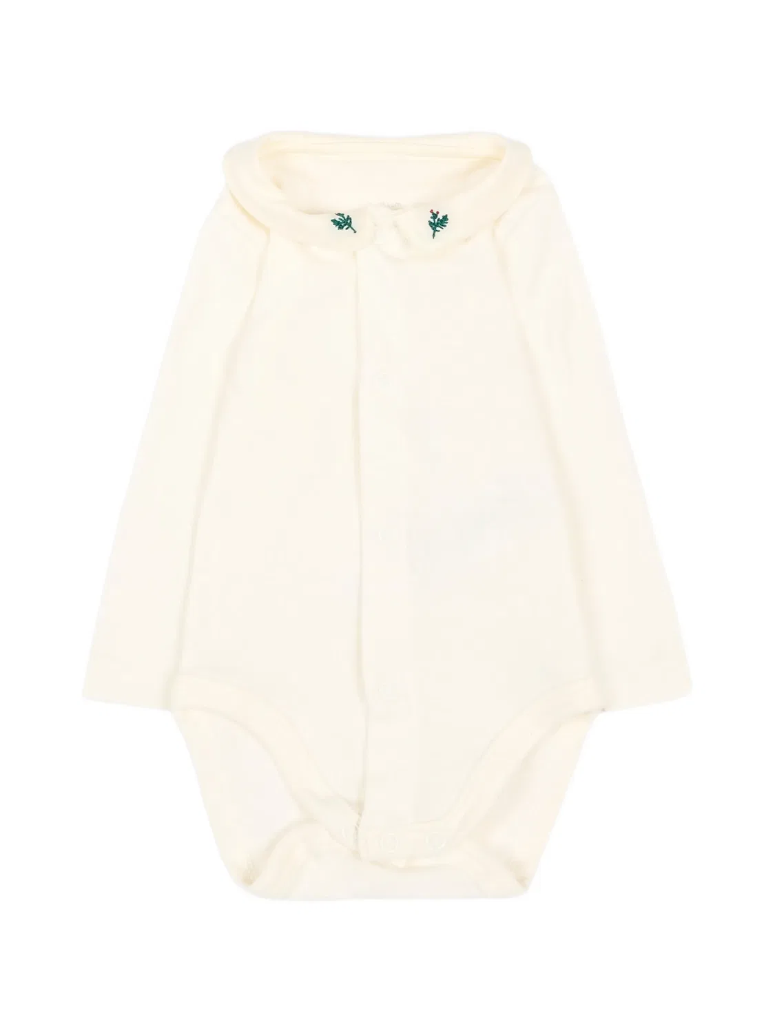 Комплект из топа и брюк с цветочным принтом Petit Bateau, нейтральные цвета — фото 4
