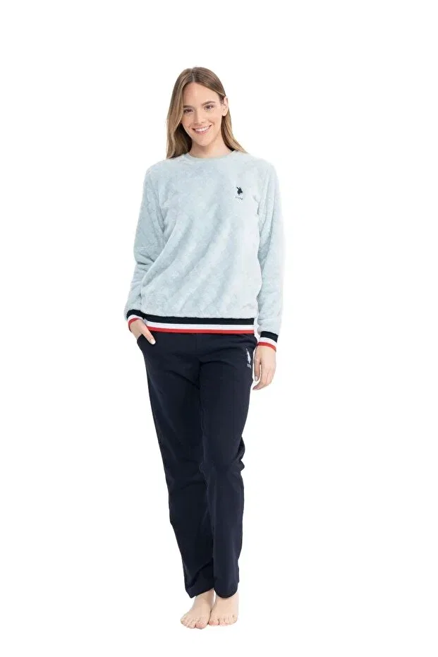 Женский спортивный костюм из велсофта U.S. Polo Assn., Blue