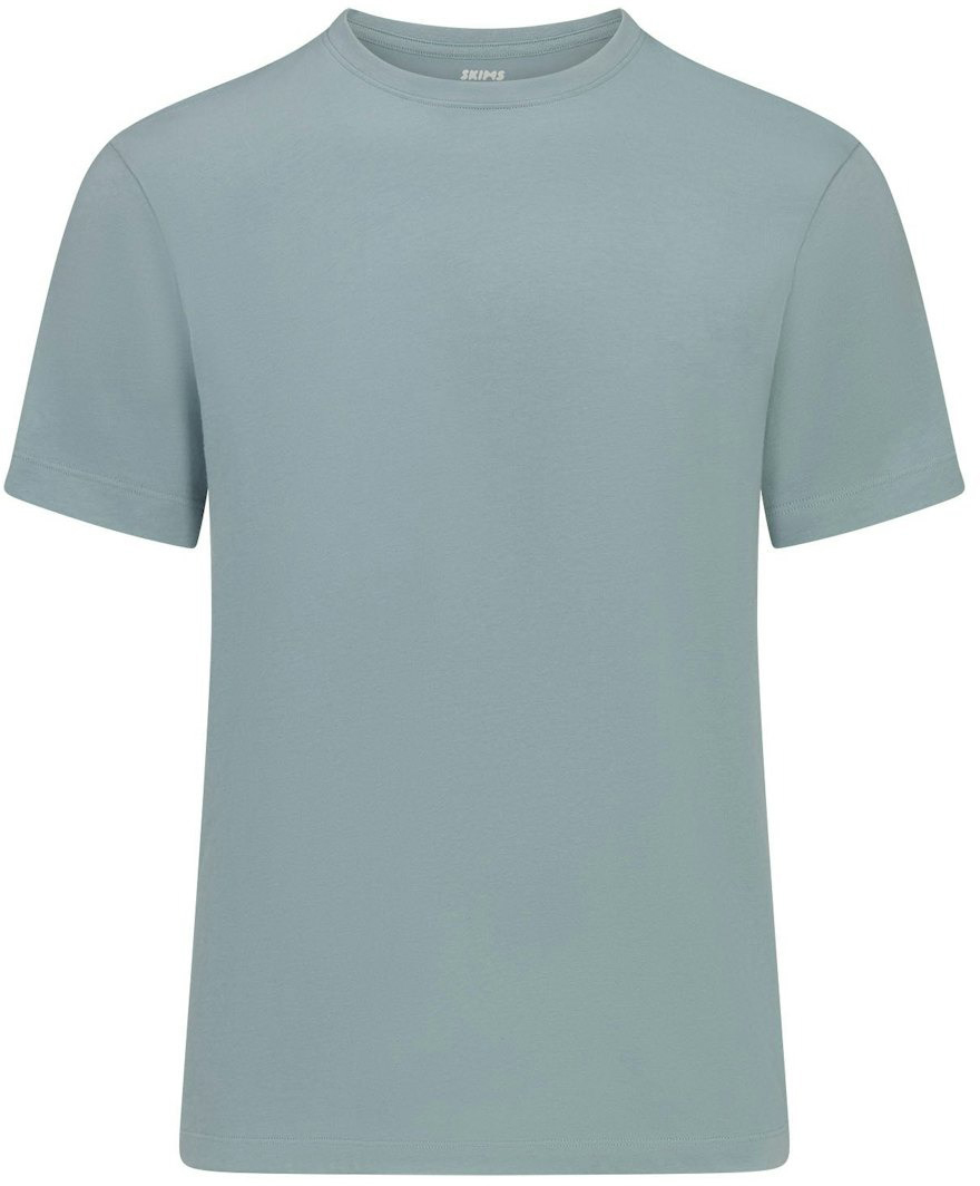 

Футболка Skims Cotton Classic, голубой