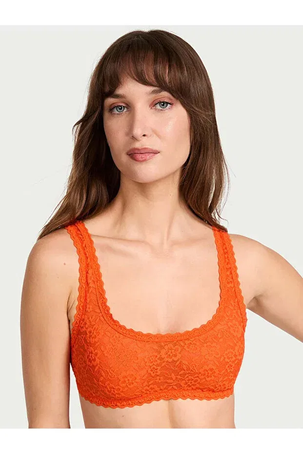 Женская бралетте с кружевом Victoria'S Secret, Wild Orange