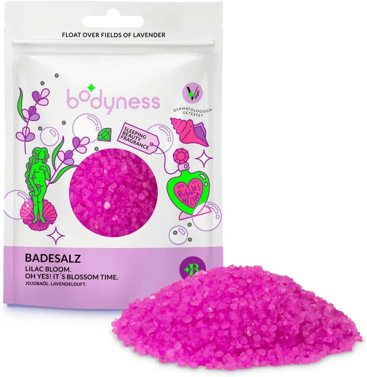 Соль для ванны BODYNESS, 160 г, Желтый