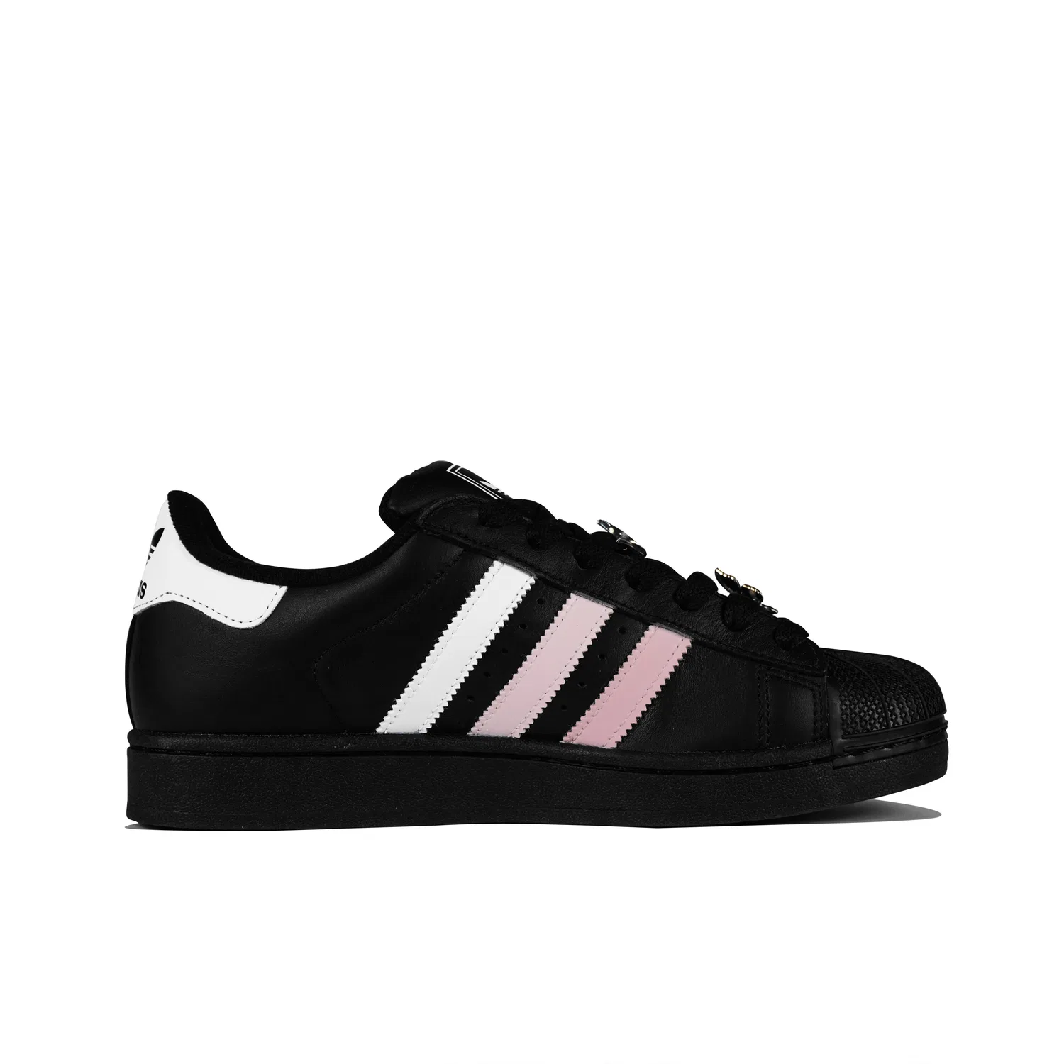 Детские скейтборд-кроссовки с низким верхом Superstar 2 Adidas Originals, Black — фото 3