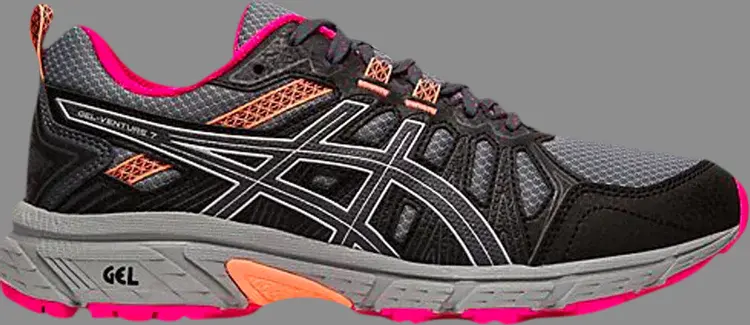 

Кроссовки wmns gel venture 7 'carrier grey' Asics, серый