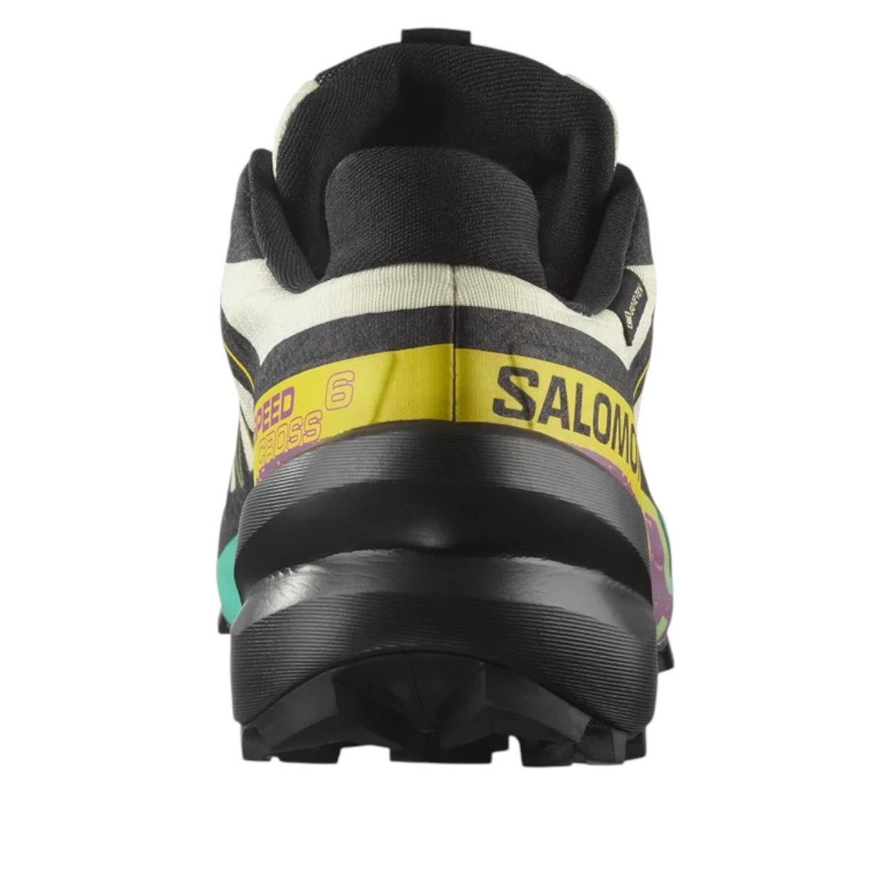 Кроссовки (WMNS) SALOMON Speedcross 6 Gore-Tex 'Transparent Yellow Black' — фото 4
