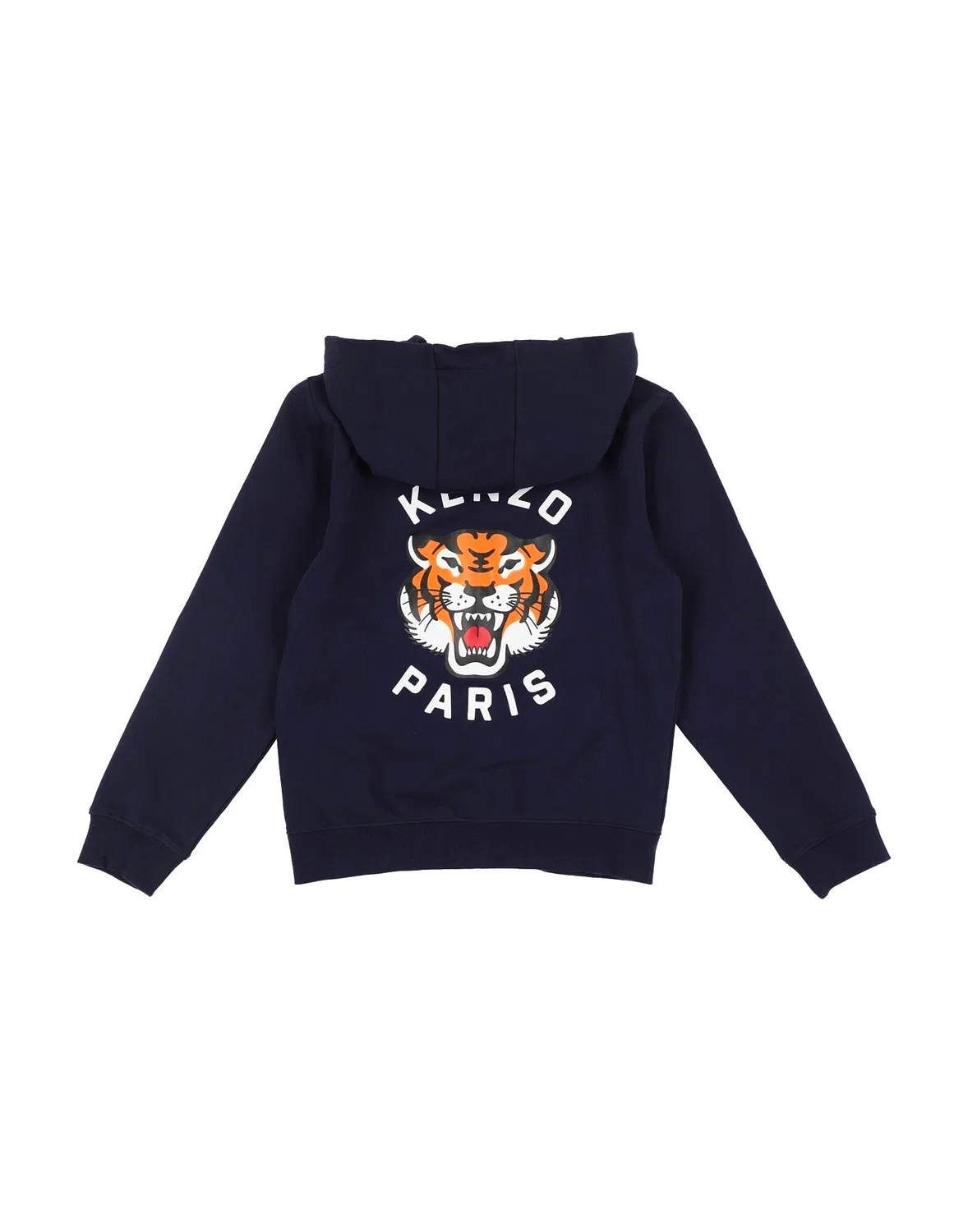 Детский свитшот с принтом Kenzo Kids, темно-синий — фото 2