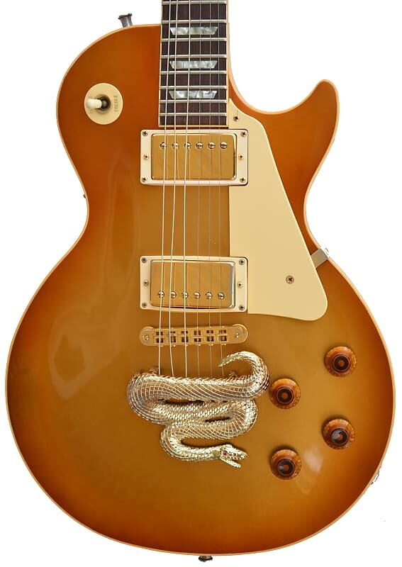 

Гитарный струнодержатель Gibson Snake Custom Aluminium by TailPeace Dsignz Gold
