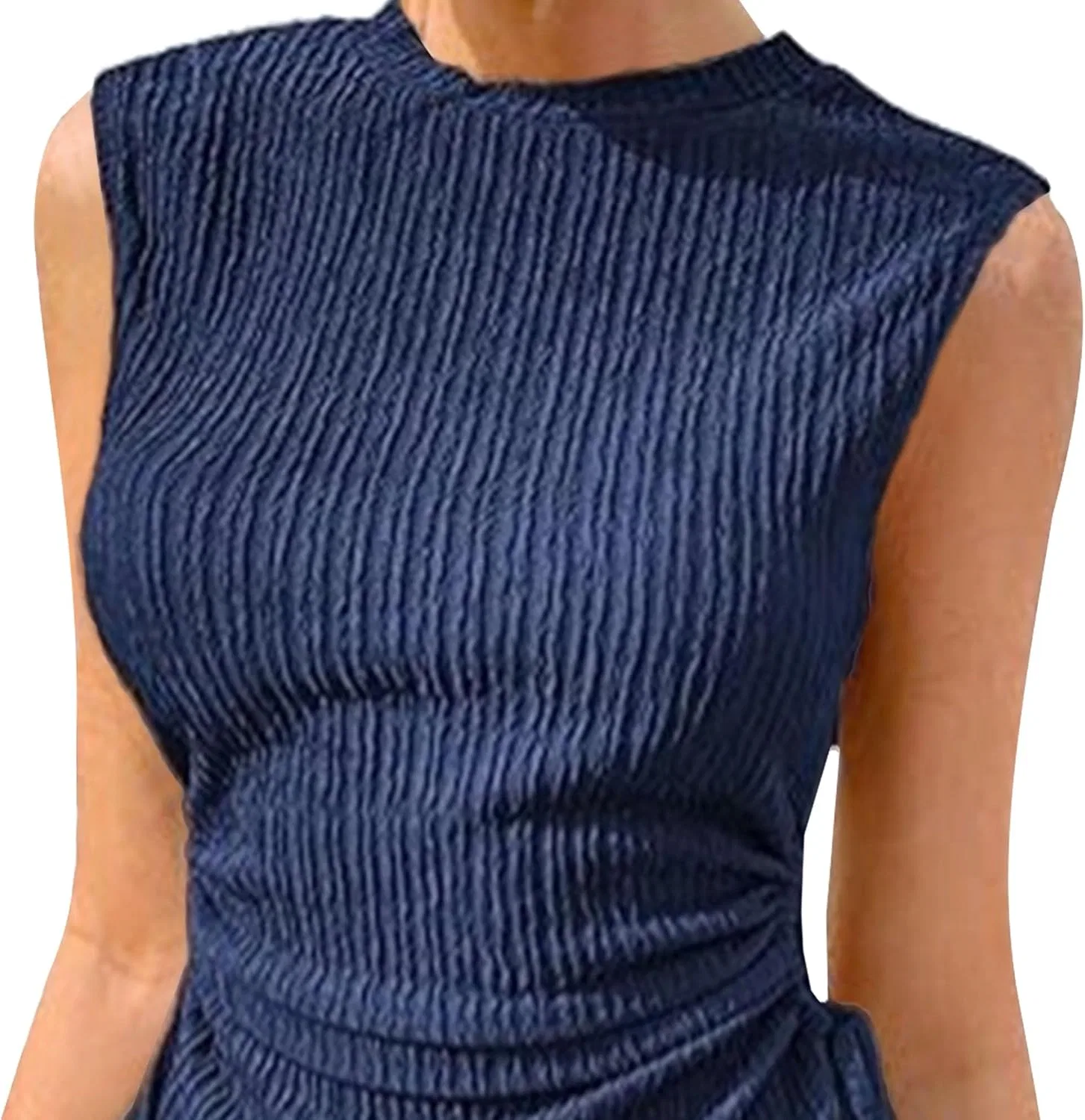 Женское мини-платье с вырезами для вечеринок, Dark Blue — фото 4