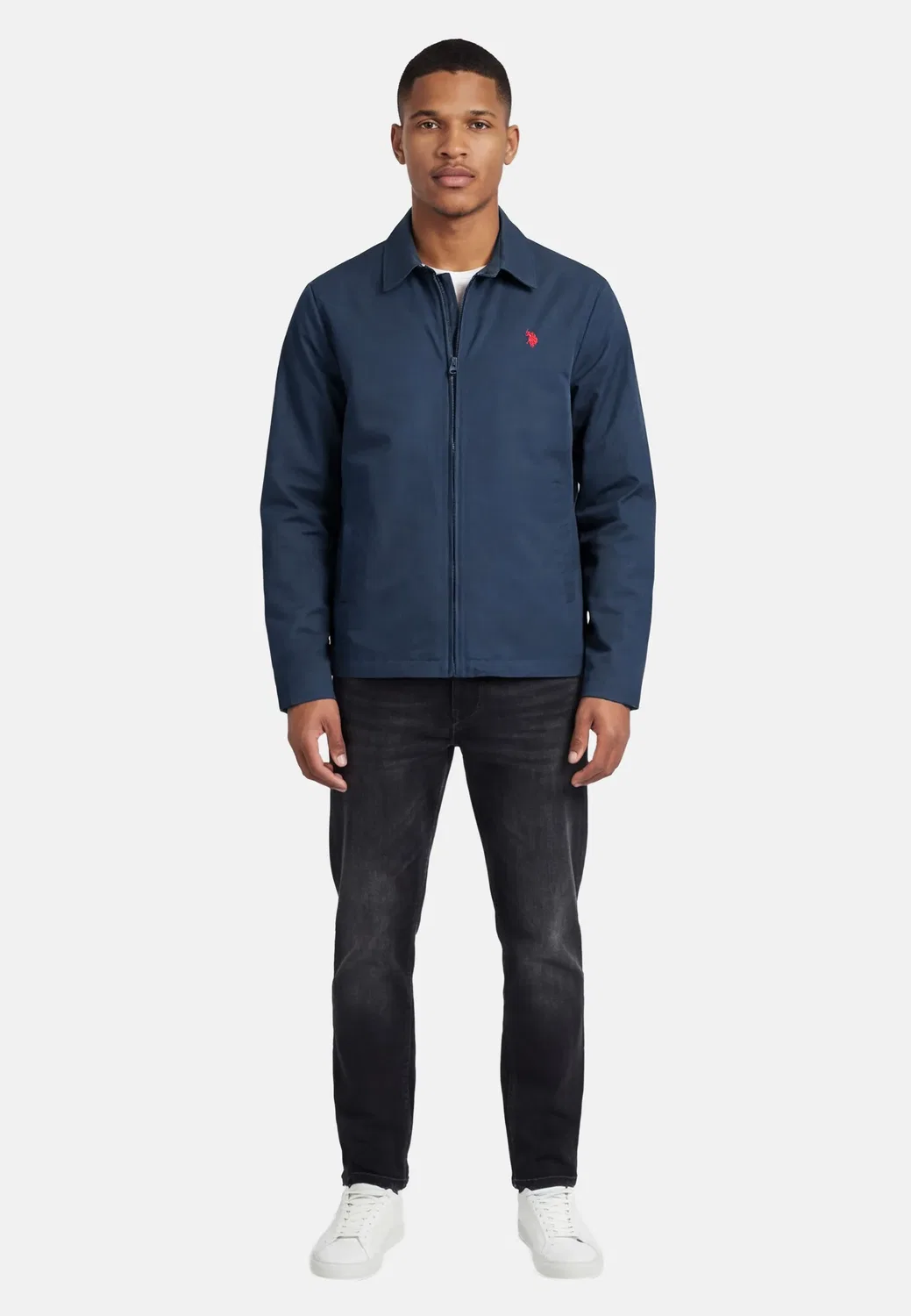 Мужская куртка демисезонная P044 U.S. Polo Assn., Navy — фото 3