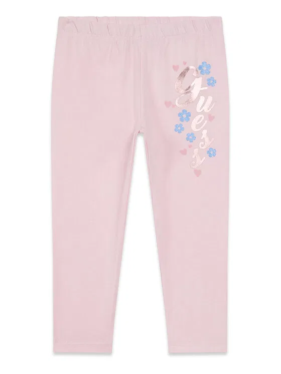 Легинсы slim fit Guess, розовый
