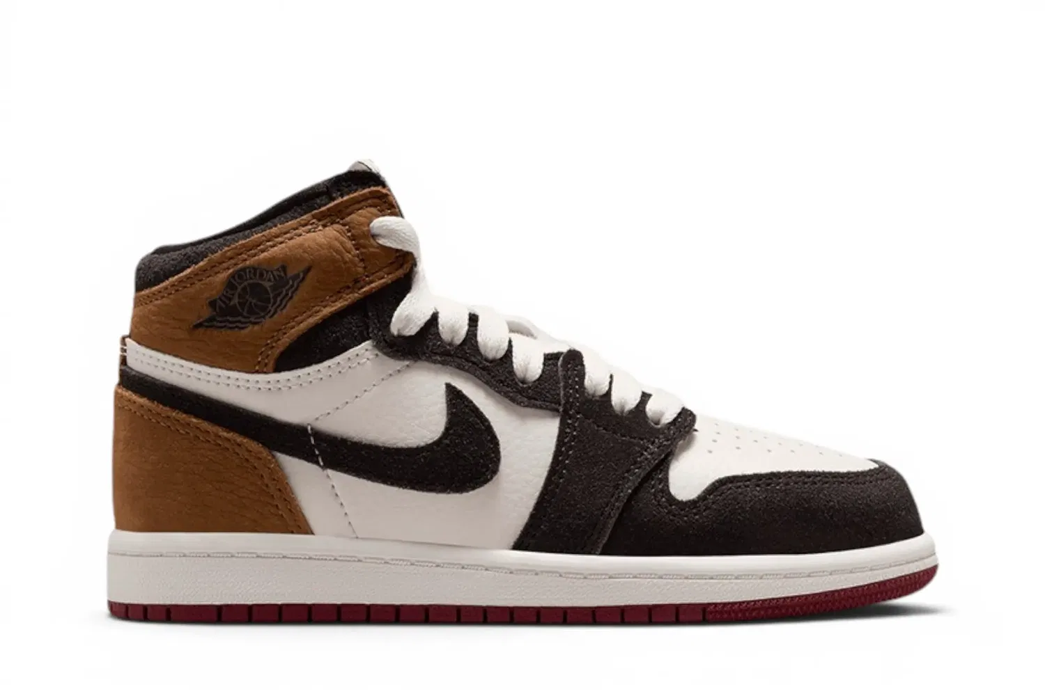 Кроссовки Air Jordan 1 High OG PS, коричневый