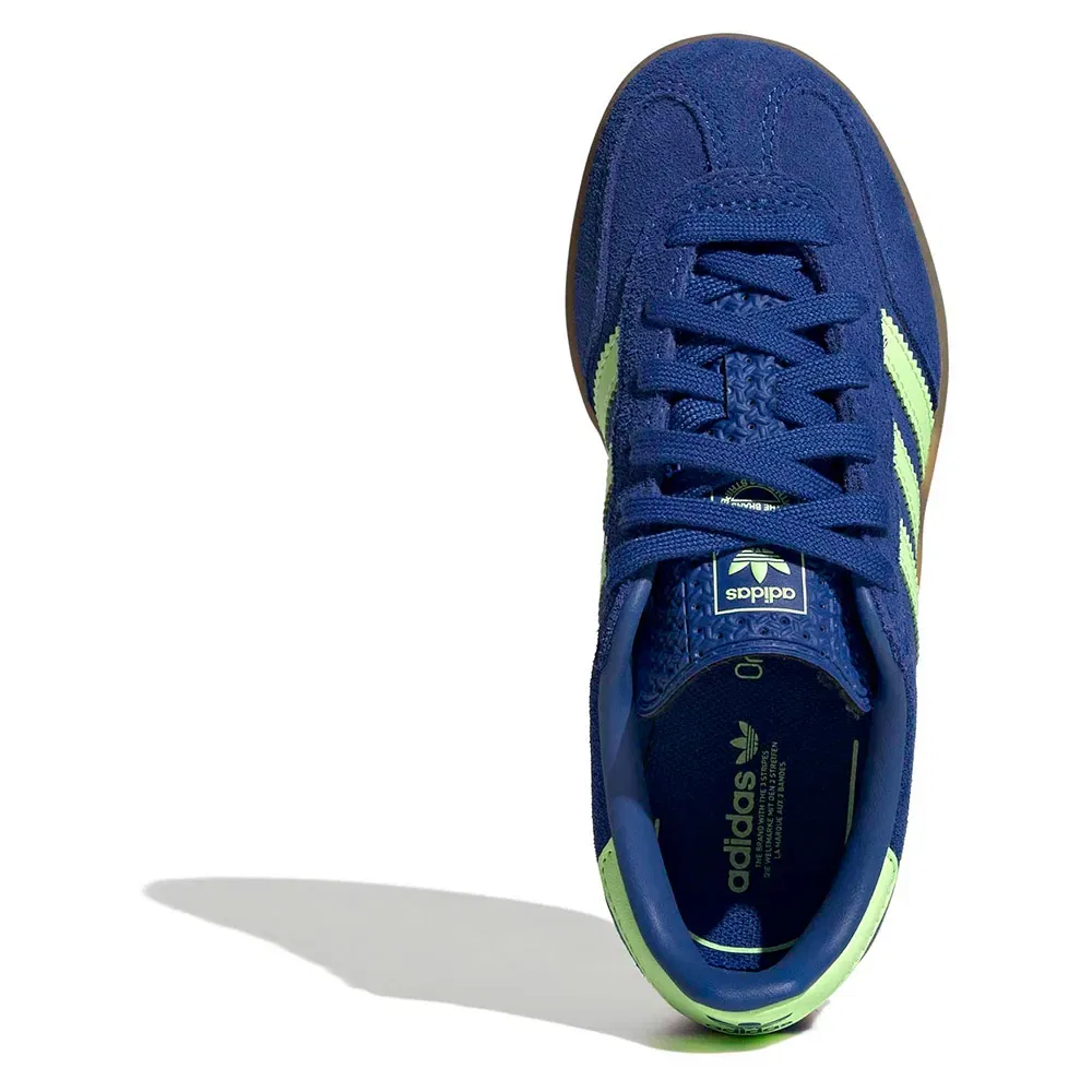 Кроссовки Gazelle Indoor Adidas Originals, синий — фото 3