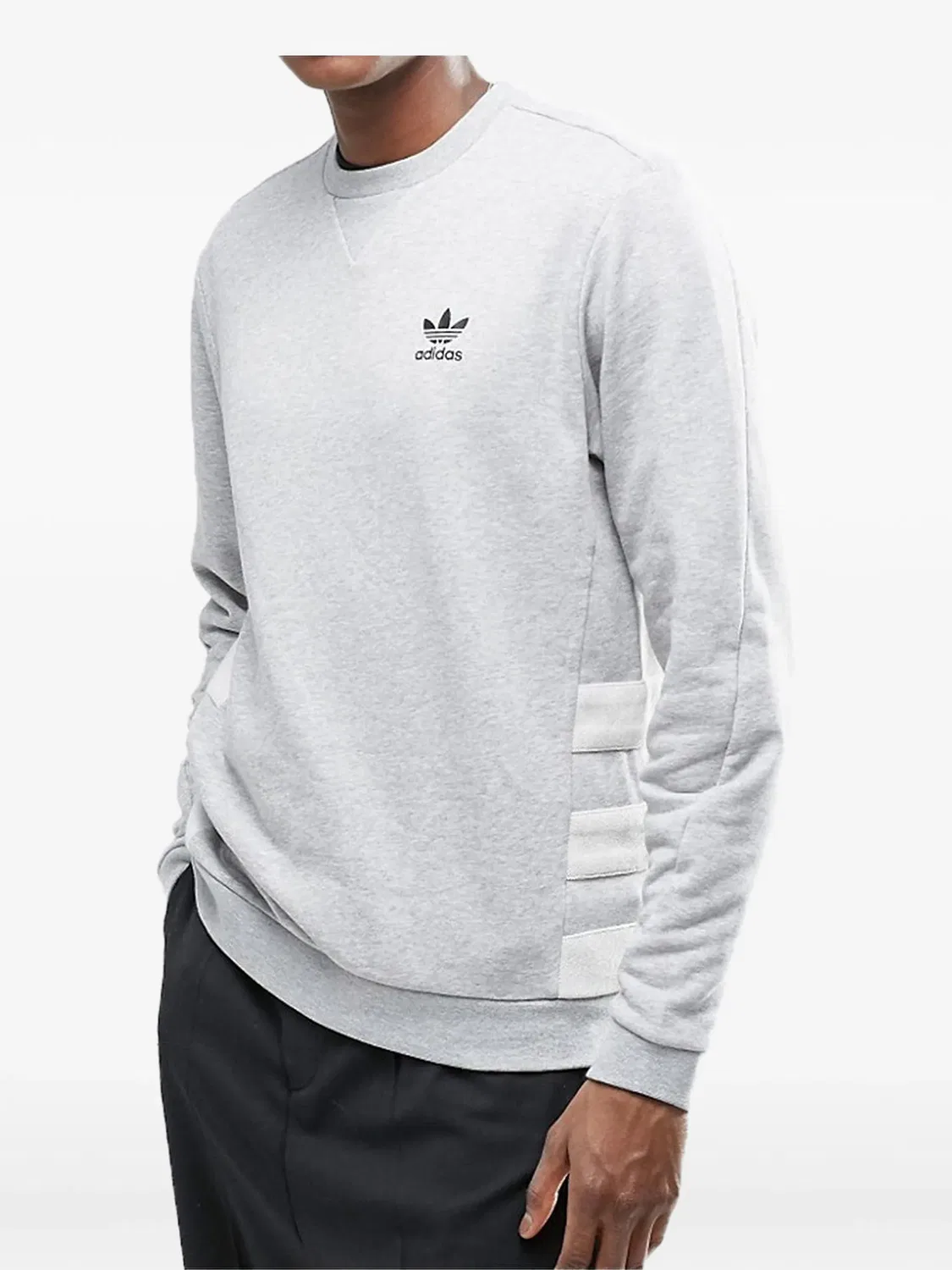 Футболка Street Modern Crew с логотипом Adidas, серый