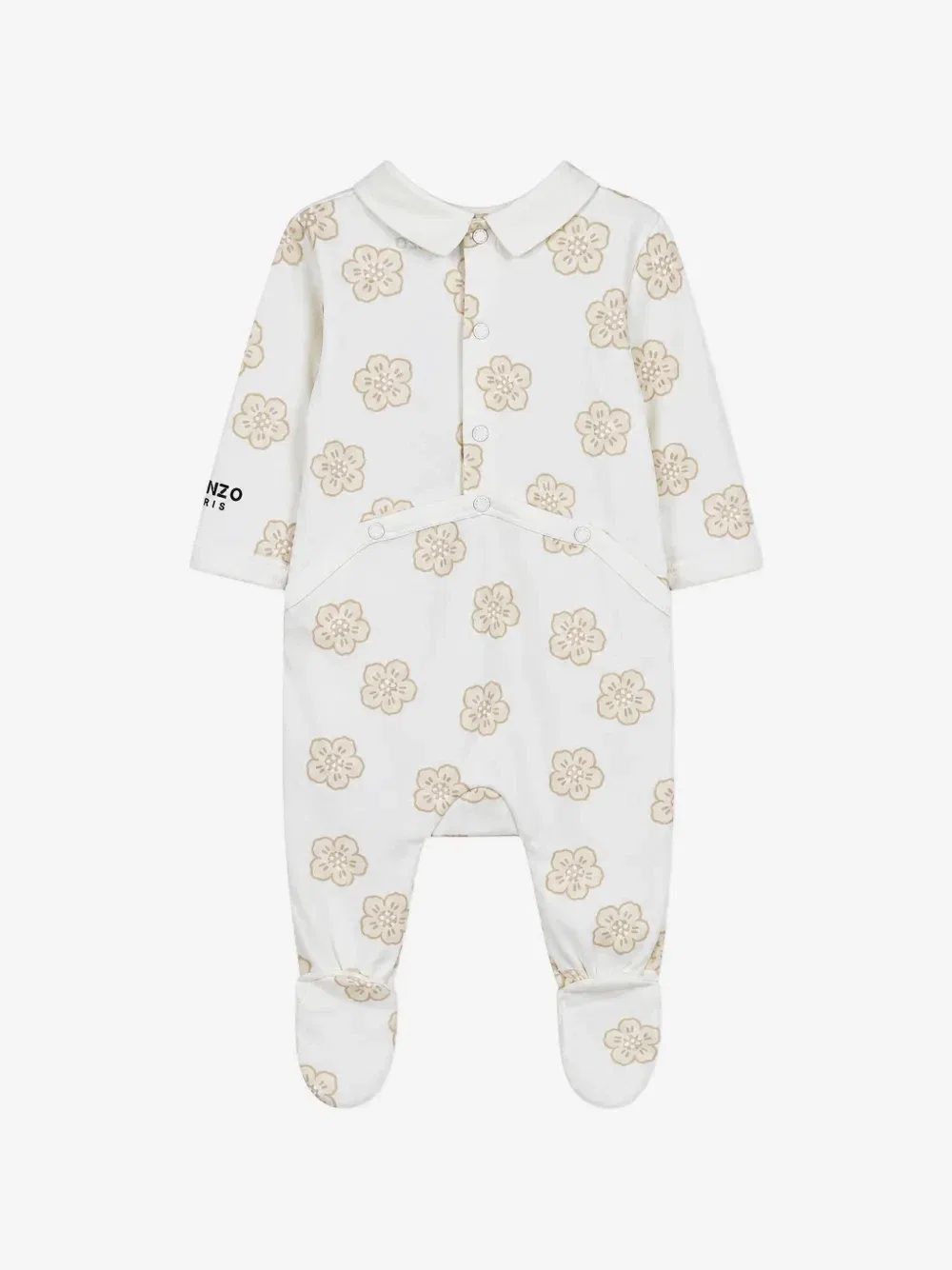Набор из трех комбинезонов Boke Flower Kenzo Kids, белый — фото 4