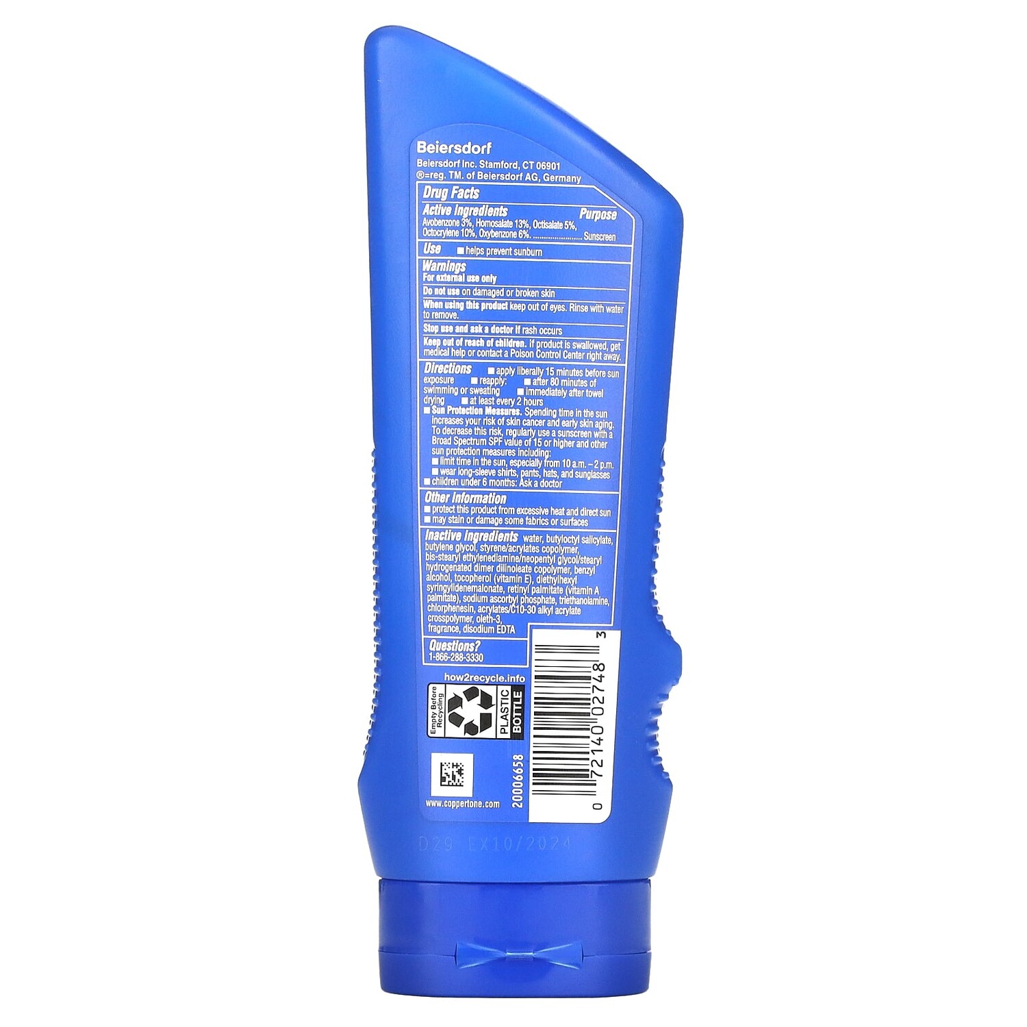Солнцезащитный Лосьон Coppertone SPF 70 — фото 3