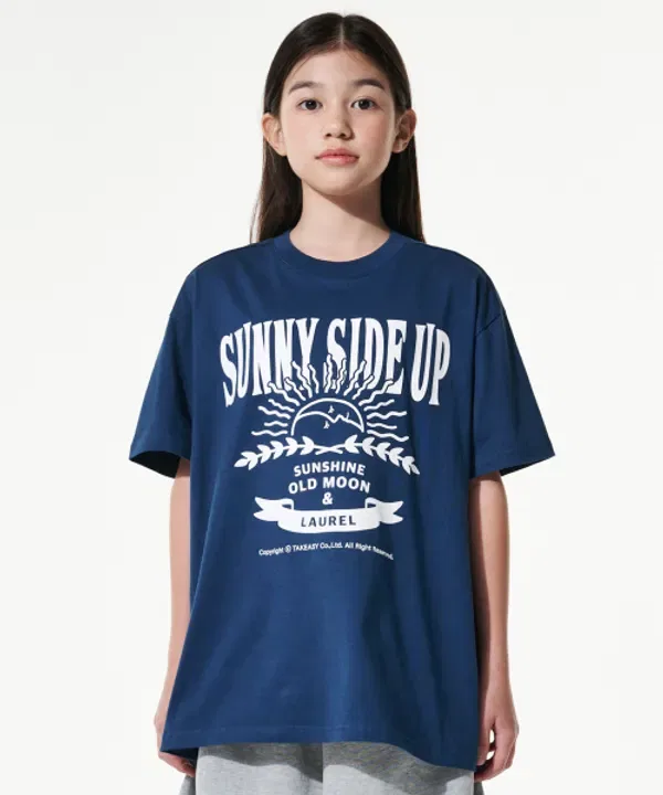 Футболка оверсайз Giant Fit SSU, Takeasy Kids, винтажный navy