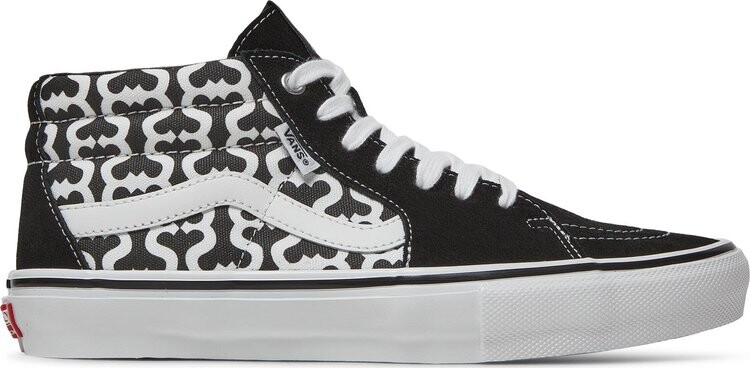 

Кеды Vans Supreme x Grosso Mid Monogram S - Black, черный